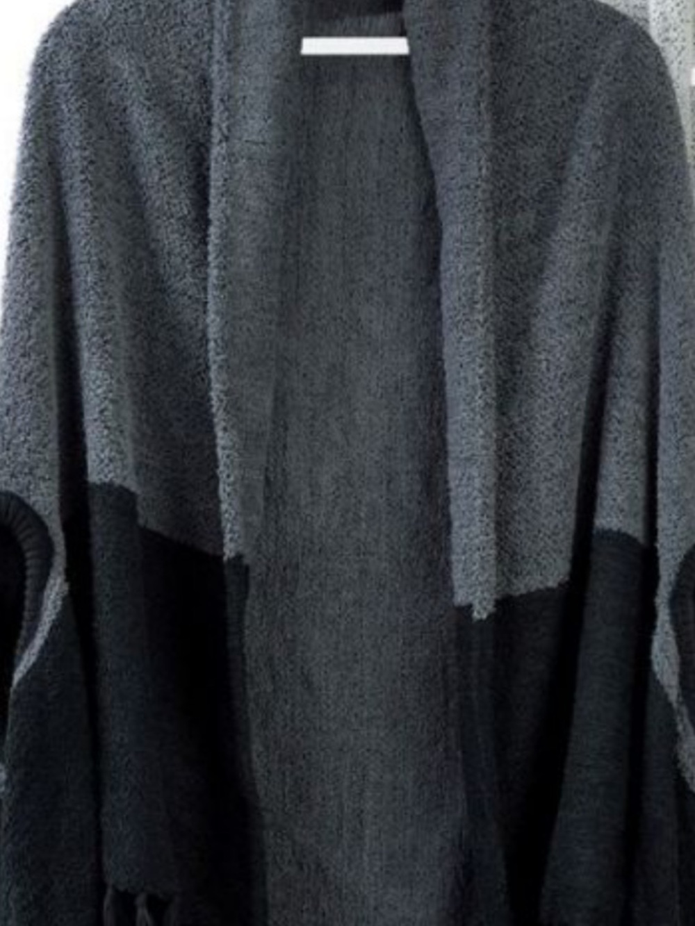 Gray Knit Women’s wrap - Casual Comfort